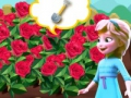 Spēle Cold Heart: Elsa aug rozes  online
