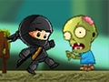 Spēle Kid Ninja vs Zombies  online