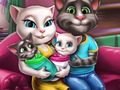 Spēle Angela Twins Ģimenes diena  online