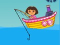Spēle Dora Makšķerēšana  online