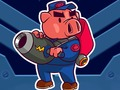 Spēle Captain May-Ham vs Bunny iebrucējiem  online