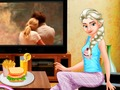 Spēle Princeses: Filmu vakars  online