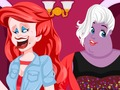 Spēle Princess vs nelietis sejas Swap  online