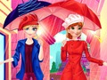 Spēle Elsa Un Anna Paris Shopping  online
