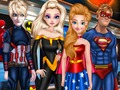 Spēle Princeses stils Marvel vai DC  online