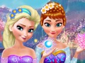 Spēle Anna un Elsa makeover online