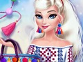 Spēle Elsa pušķis Dizains  online