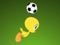Spēle Looney Tunes peldošā futbols  online