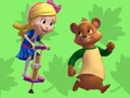 Spēle Goldie & Bear Fairy Tale Forest piedzīvojumi  online