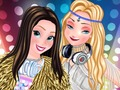 Spēle Annas un Elsa dīdžeji  online