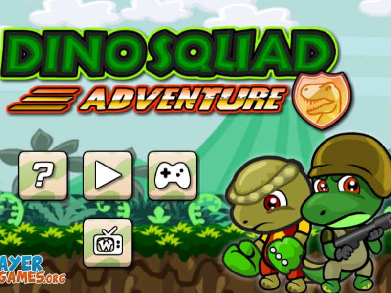 Spēle Dino Squad piedzīvojums  online