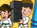 Spēle Kickin` t melno jostu pamati  online