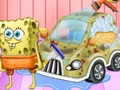Spēle Spongebob automašīnu tīrīšana  online
