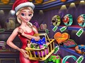 Spēle Ice Queen iepirkšanās ziemassvētku dāvana  online