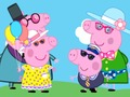 Spēle Peppa cūka: ģimenes saģērbt  online