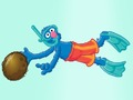 Spēle 123 Sesame Street: zemūdens izlietne vai pludiņš  online