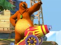 Spēle Grizzy & Lemmings: Die Kanone  online