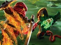 Spēle Ninjago Sumpf-Arena online