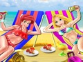 Spēle Princeses pludmales saģērbt  online