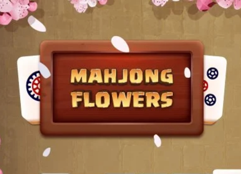 Spēle Mahjong ziedi  online
