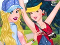 Spēle Princeses aktīvais dzīvesveids  online