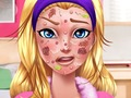 Spēle Barbie Hero sejas problēma  online
