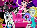 Spēle Monster Slumber Party smieklīgas sejas online