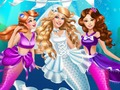 Spēle Mermaid lelles kāzas  online
