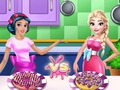 Spēle Princeses gatavošanas konkurss  online