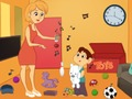 Spēle Bērnu multfilmu istaba  online