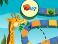 Spēle Kauliņu spēle ar žirafi  online