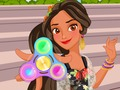 Spēle Princeses fidget spinner  online