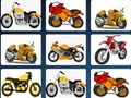Spēle Karikatūras motocikli: Atmiņai  online