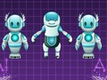 Spēle Roboti: Memory Card Match  online