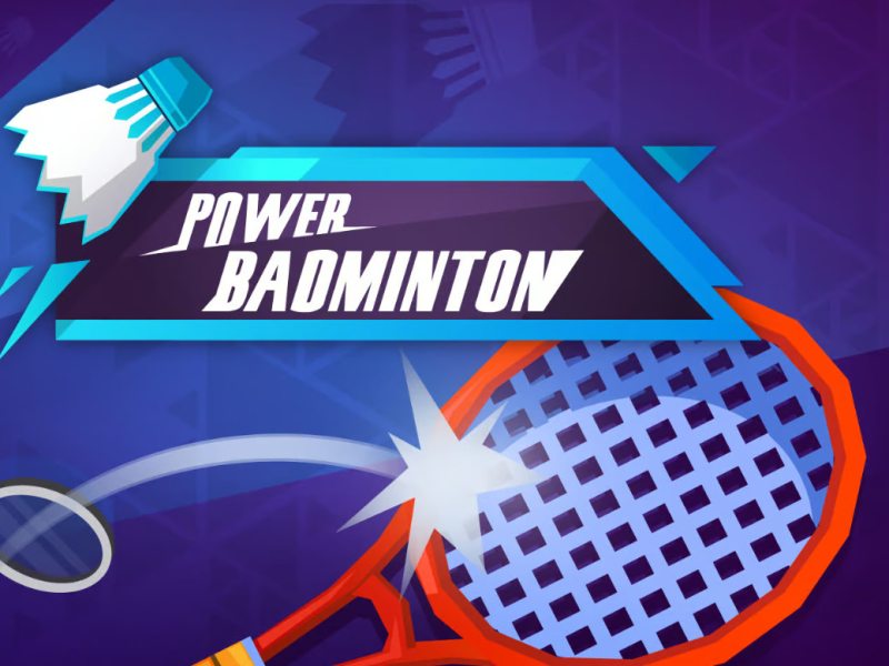 Spēle Spēka badmintons  online