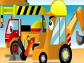 Spēle Cartoon Trucks atšķirības  online