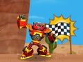 Spēle Zibspuldzes un brīnummašīnas: robotu sacīkšu programmas kods  online