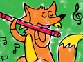 Spēle Muzikāla krāsojamā grāmata  online