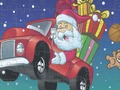 Spēle Priecīgus Ziemassvētkus kravas automašīna  online