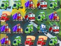 Spēle Karikatūra Trucks Match 3  online
