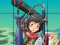 Spēle Zvejnieka bīdāmā puzzle  online