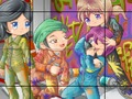 Spēle Graffiti mākslinieku bīdāmās puzzle  online