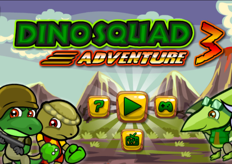Spēle Dinozauru komandas piedzīvojums 3  online