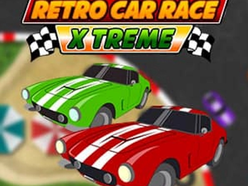 Spēle Retro auto sacīkstes Xtreme  online