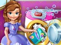 Spēle Jauna princeses veļas diena  online
