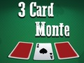 Spēle 3 karte Monte  online