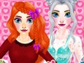 Spēle Puzzles Tik atšķirīga princese  online