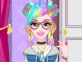 Spēle Unicorn frizūras  online