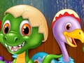 Spēle Dinozauru krāsojamā grāmata  online