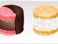 Spēle Gatavojot Macaron saldējuma sviestmaizes  online